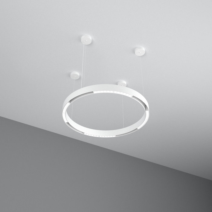 LED Lights Direct 8 - Light Black LED Kitchen Island Pendant | Wayfair